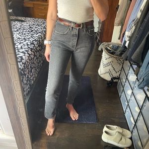 Levi’s 501 Black denim High Rise Jeans